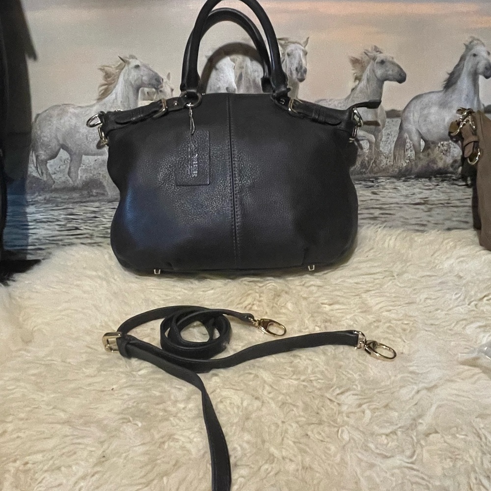 New???Danier leather crossbody bag
